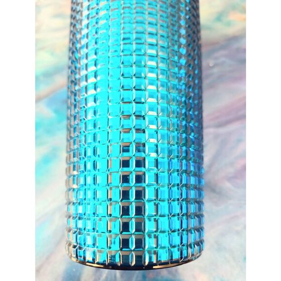 Double Wall Studded Blue 24.5oz /725 ML Beverage Tumbler New - Picture 3 of 14